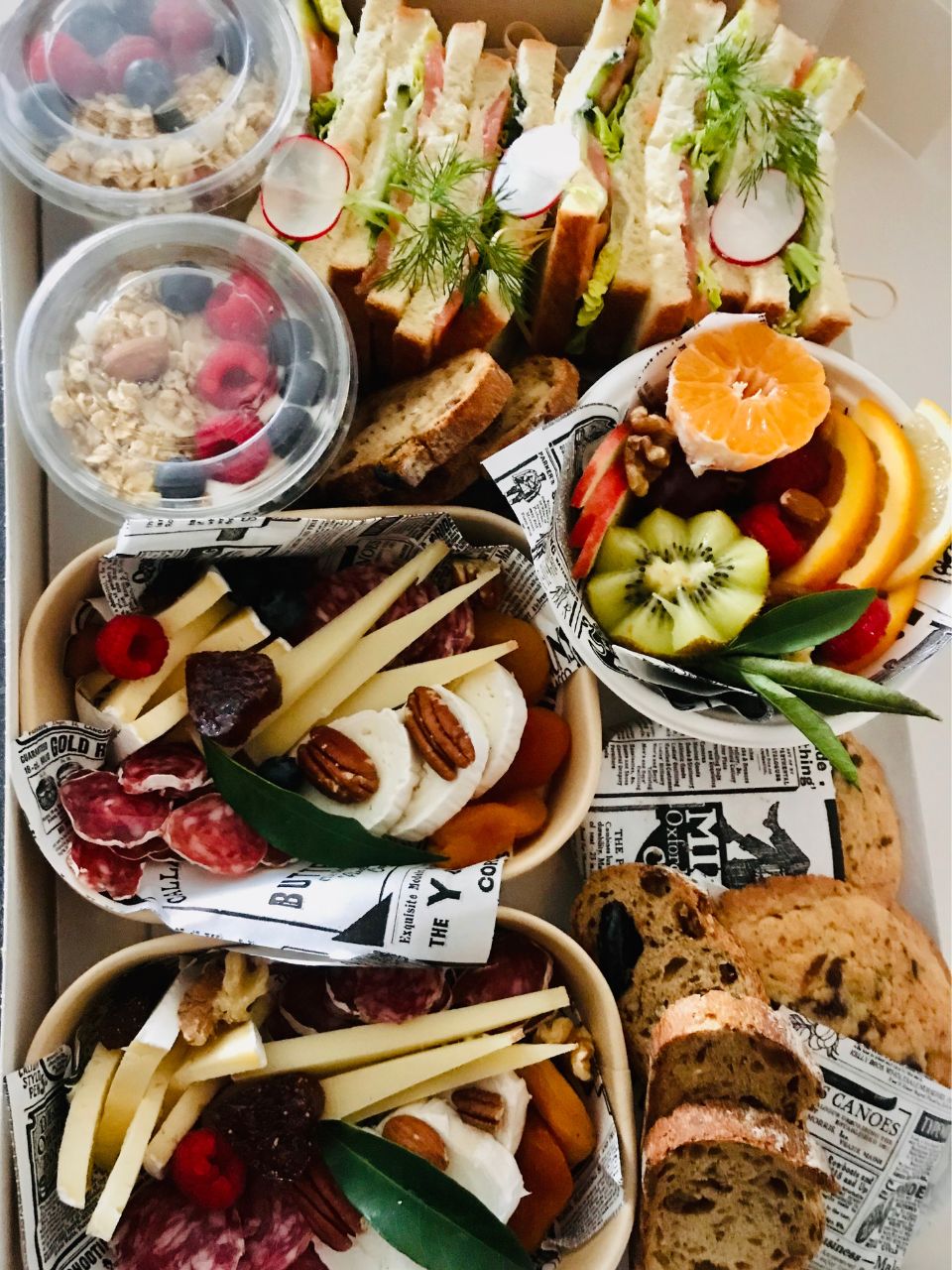 Brunch Box Truite Fumé